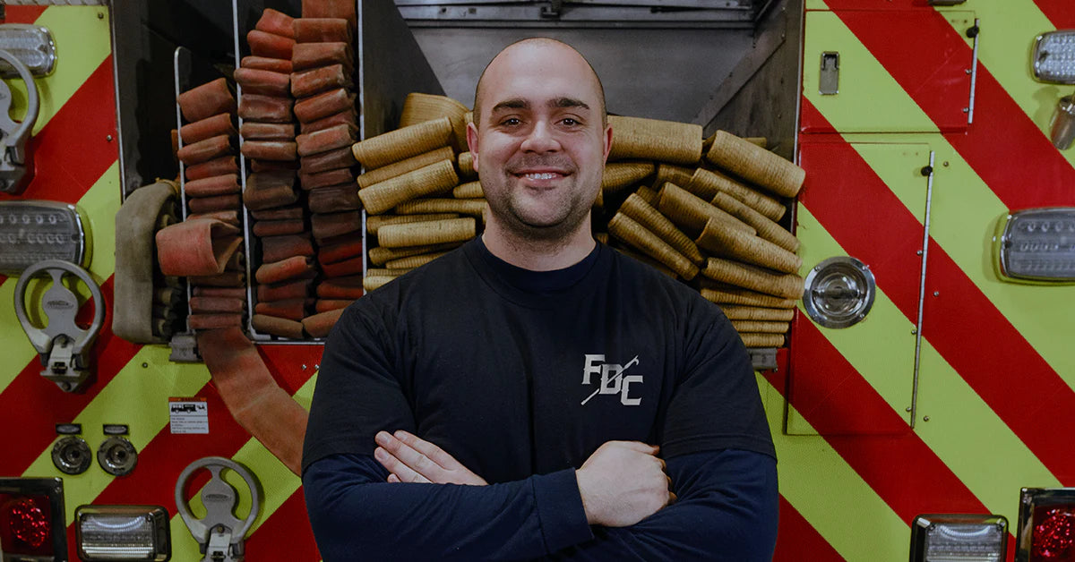 Larry Walton, Fire Dept. Coffee COO and Firefighter.