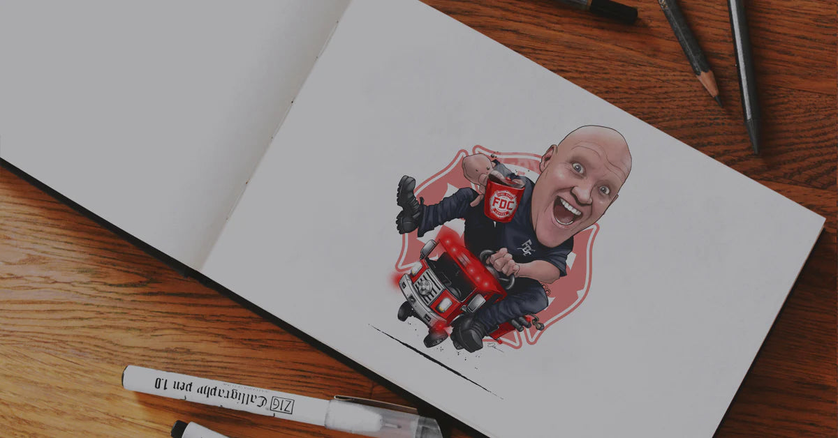 Paul Combs, Cartoonist, Illustrator, Jason Patton Sticker