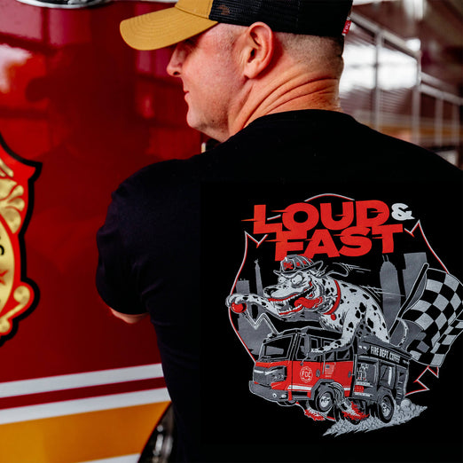 FIRE DEPARTMENT SHIRT CLUB.