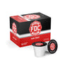A 12 count box of Fire Department Coffee’s Dark Roast Coffee Pods