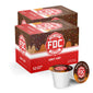 Two 12 count boxes of Fire Department Coffee’s Donut Shop Coffee Pods