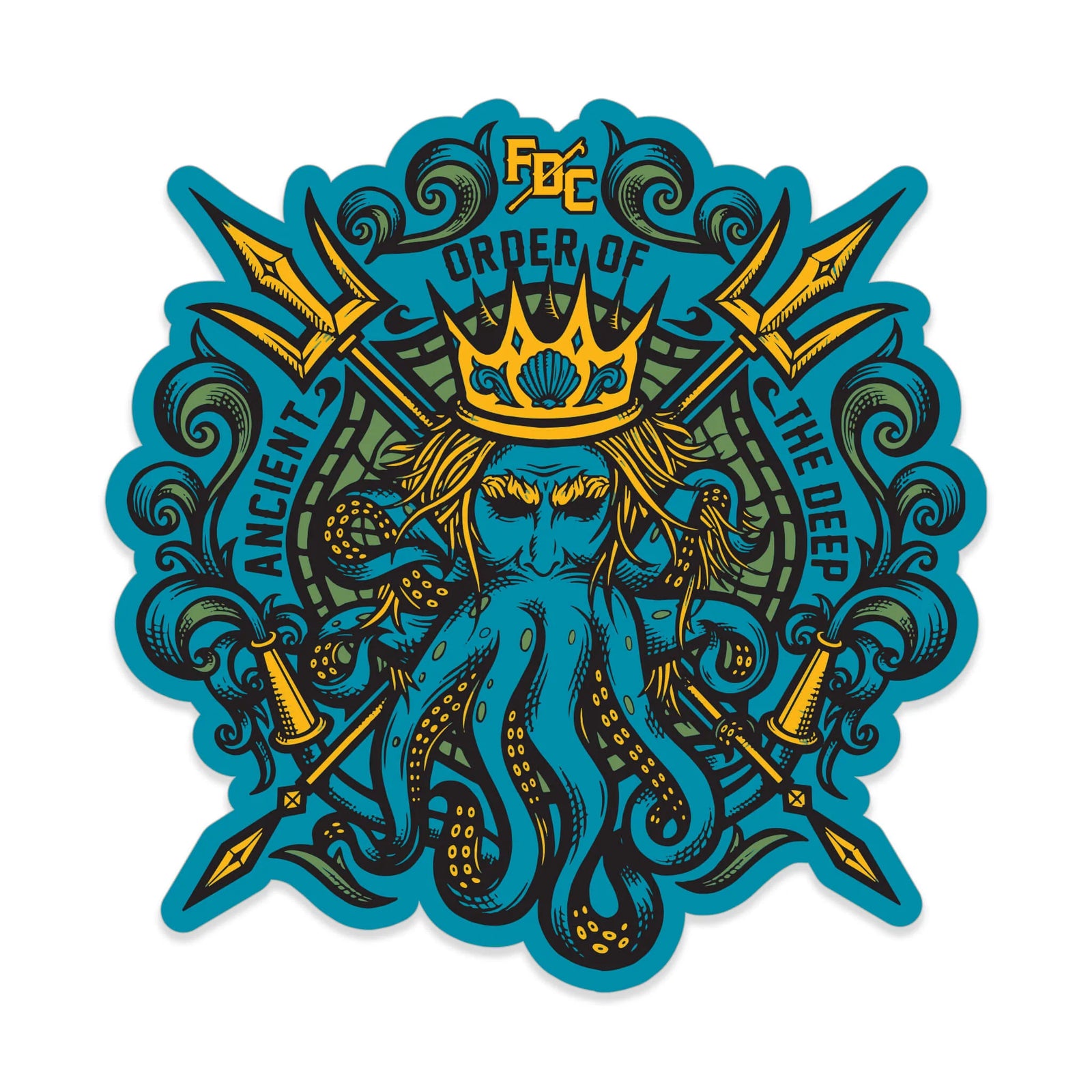 AUTOCOLLANT AQUA SHELLBACK