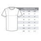 T shirt sizing chart