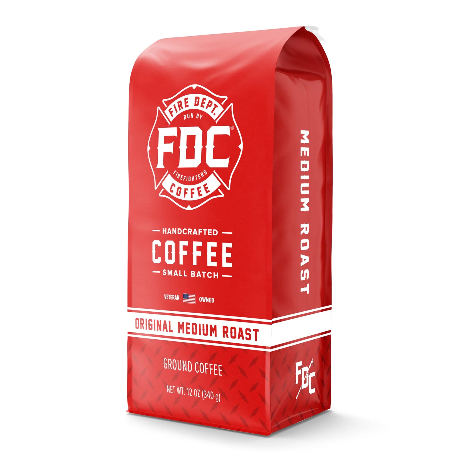 12 oz bag of Fire Department Coffee's Original Medium Roast Coffee