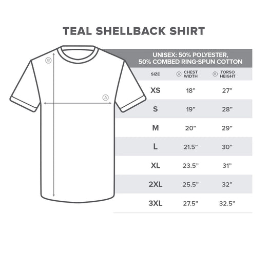 T shirt sizing guide